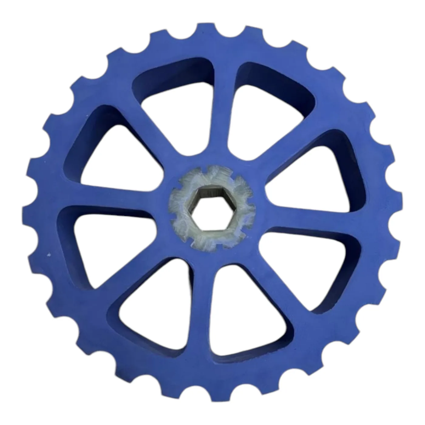 Druckrad, passend für Weber, blau